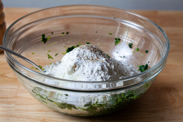 spinach and ricotta gnudi