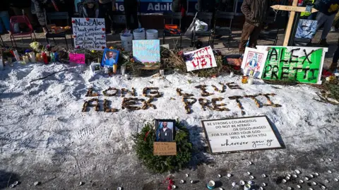 Getty Images Memorial for Alex Pretti