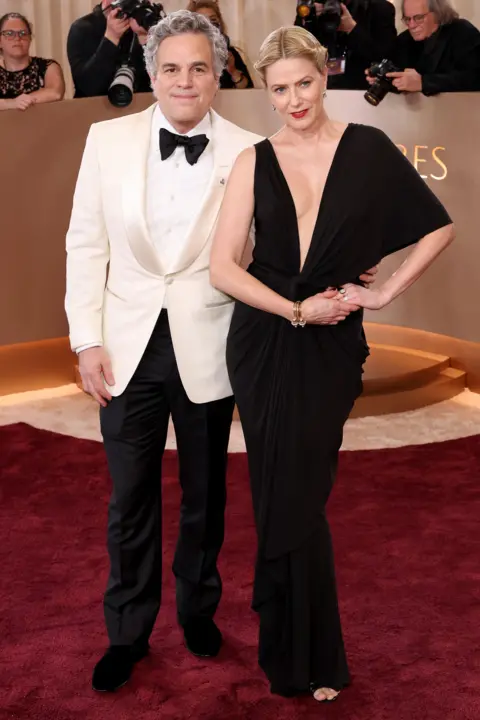 Getty Images Mark Ruffalo and Sunrise Coigney