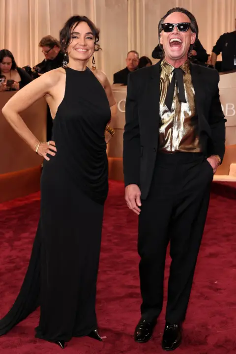 Getty Images Nadia Conners and Walton Goggins