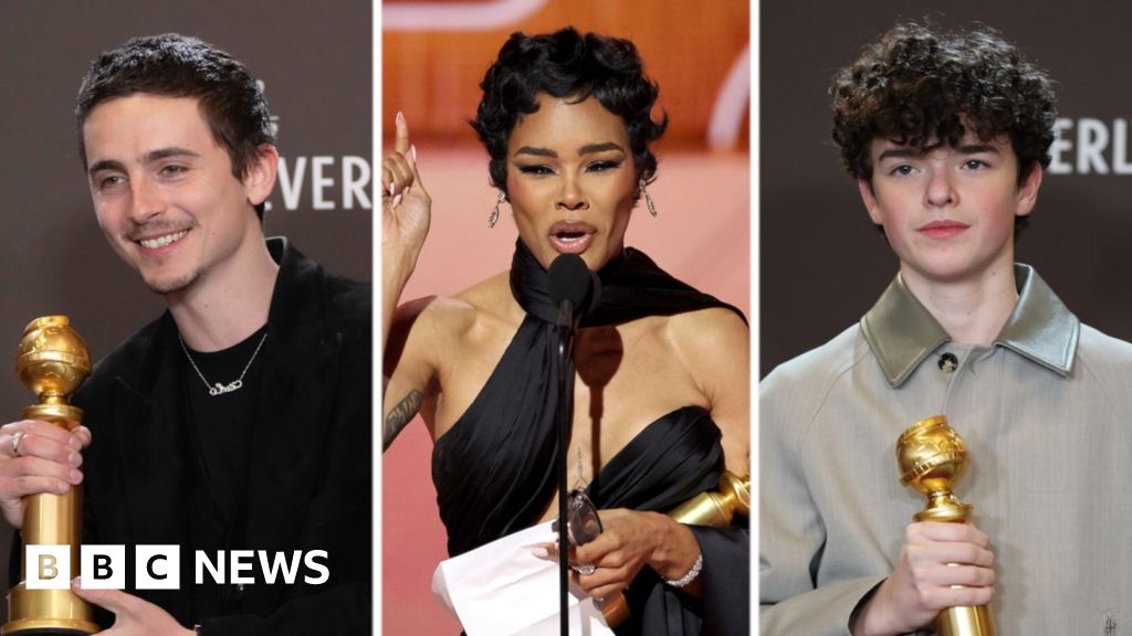 Watch: Timothée Chalamet, Teyana Taylor, Adolescence and other highlights from the Golden Globes