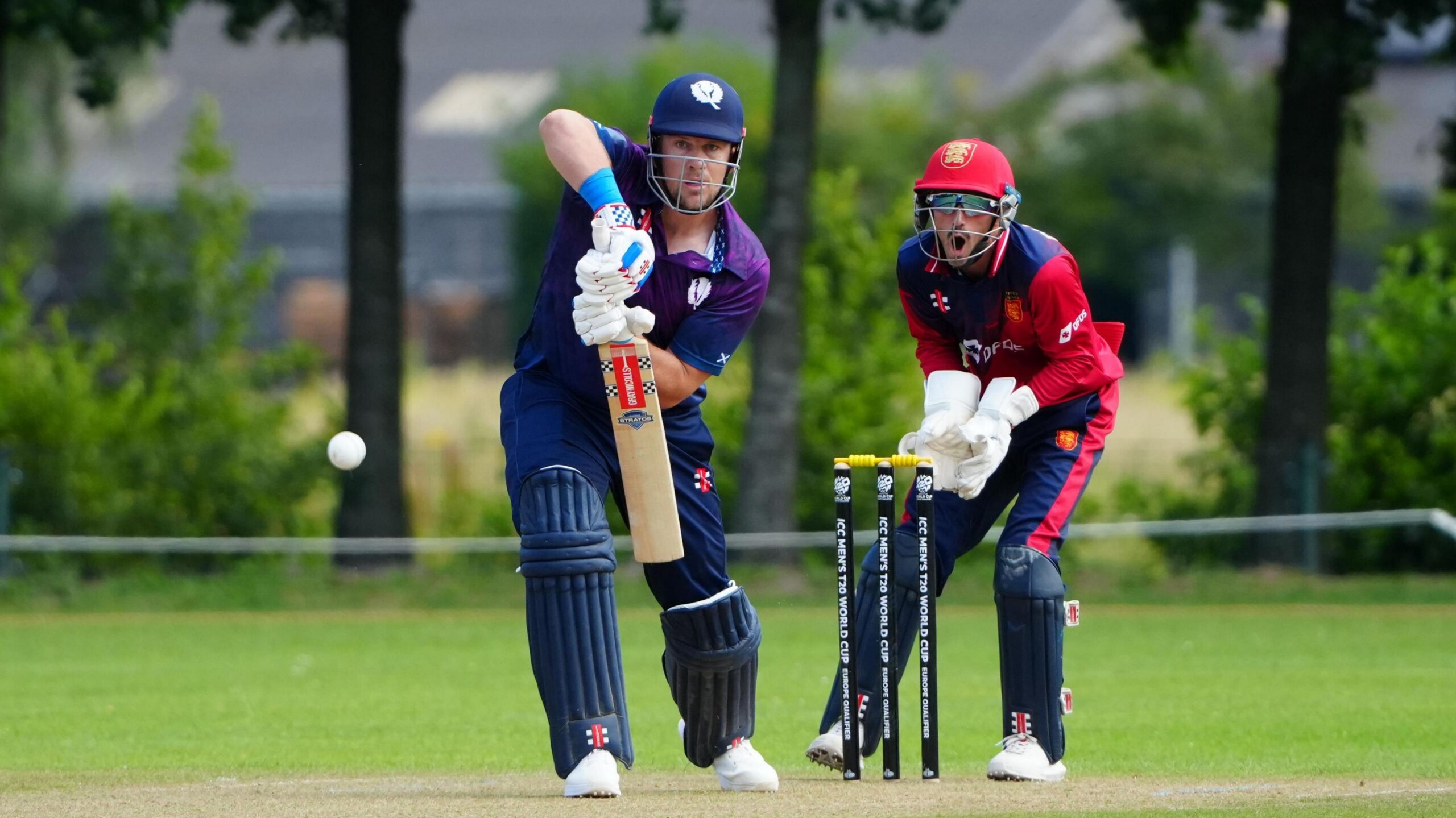 Scotland's batters failed to fire at the qualifier event