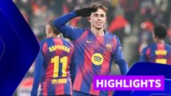 Lopez stunner helps Barca win six-goal thriller