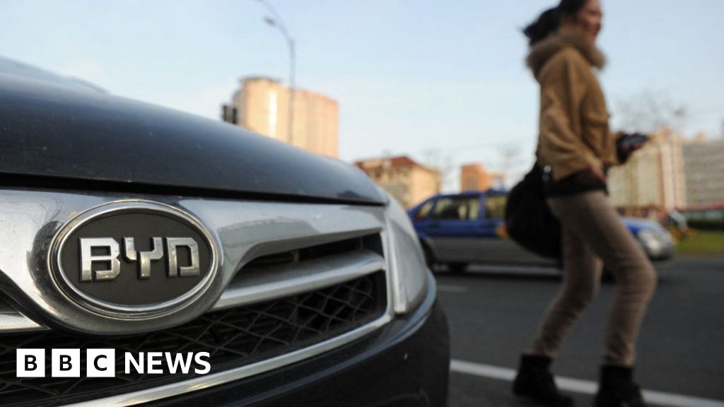 China’s BYD overtakes Tesla as world’s top EV seller