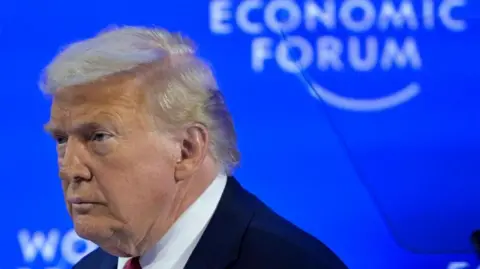 ‘Canada lives because of US’, Trump digs at Carney in Davos speech