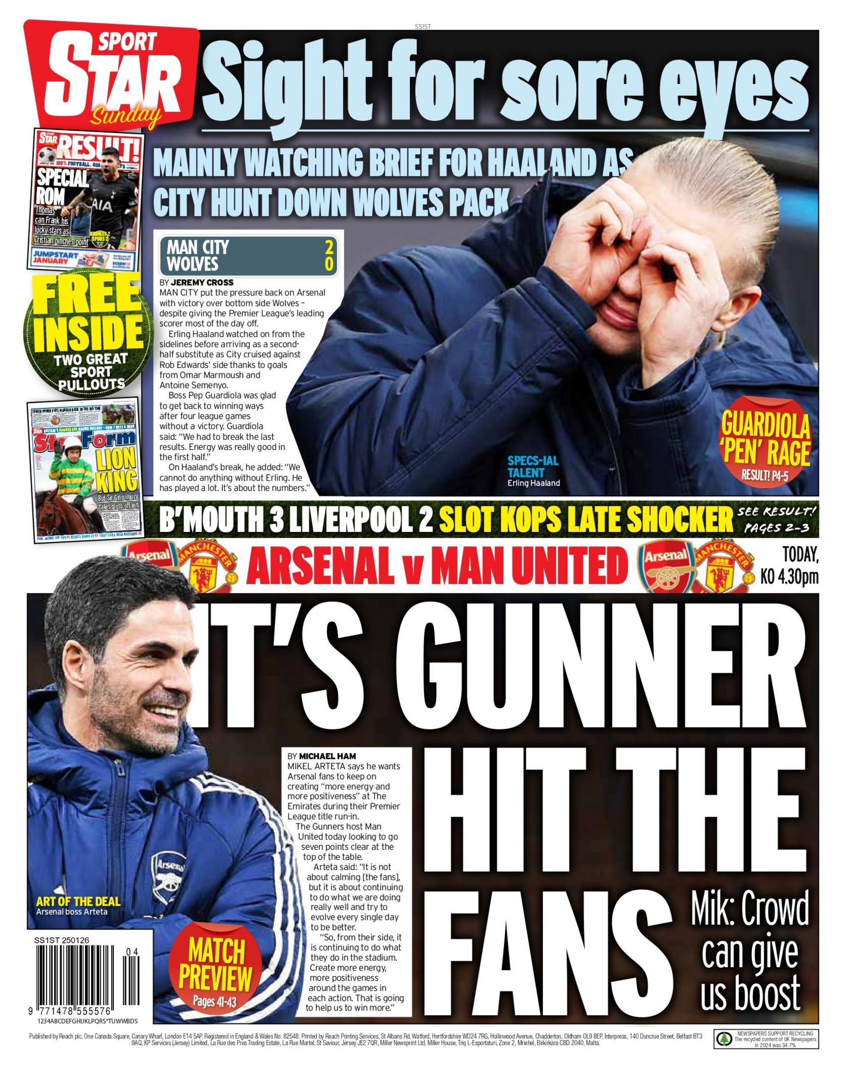 Star back page