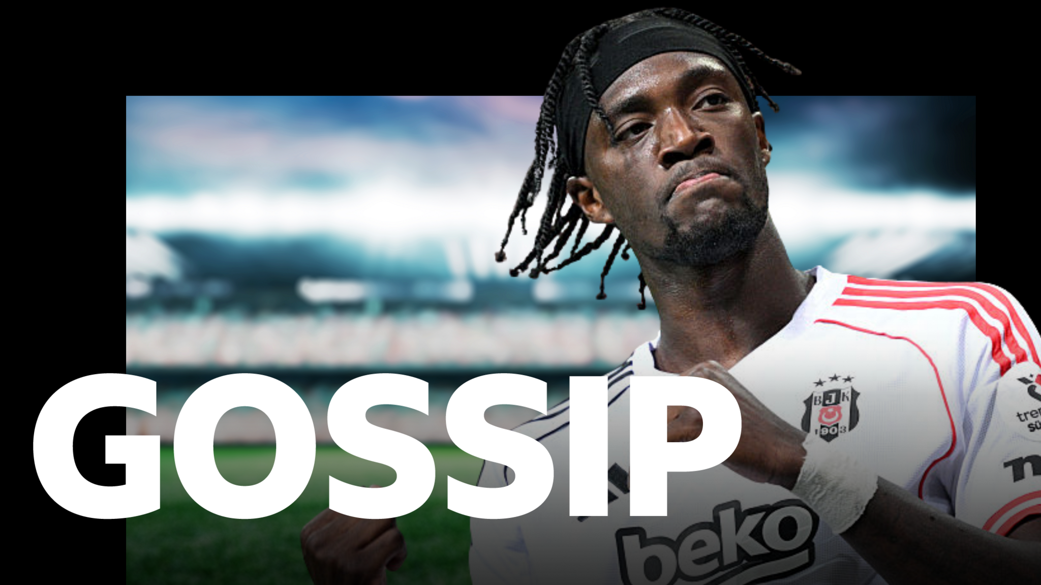 Tammy Abraham on a BBC Sport gossip template