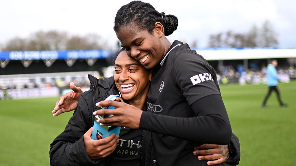 Kerolin and Khadija Shaw