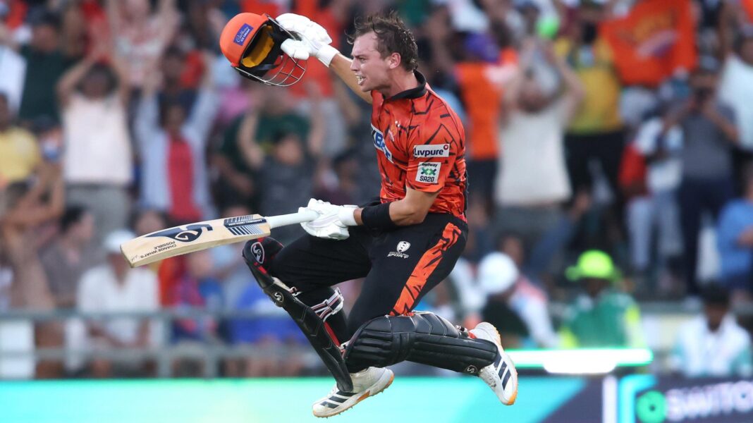 Sunrisers win SA20 title despite Brevis century