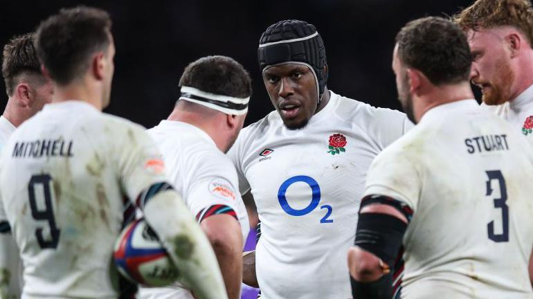 Maro Itoje and Jamie George