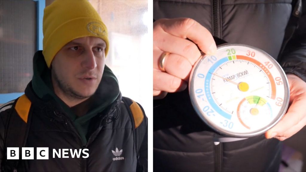 ‘It’s 2C in our flat’: Inside Kyiv apartment as Russia targets power and heating