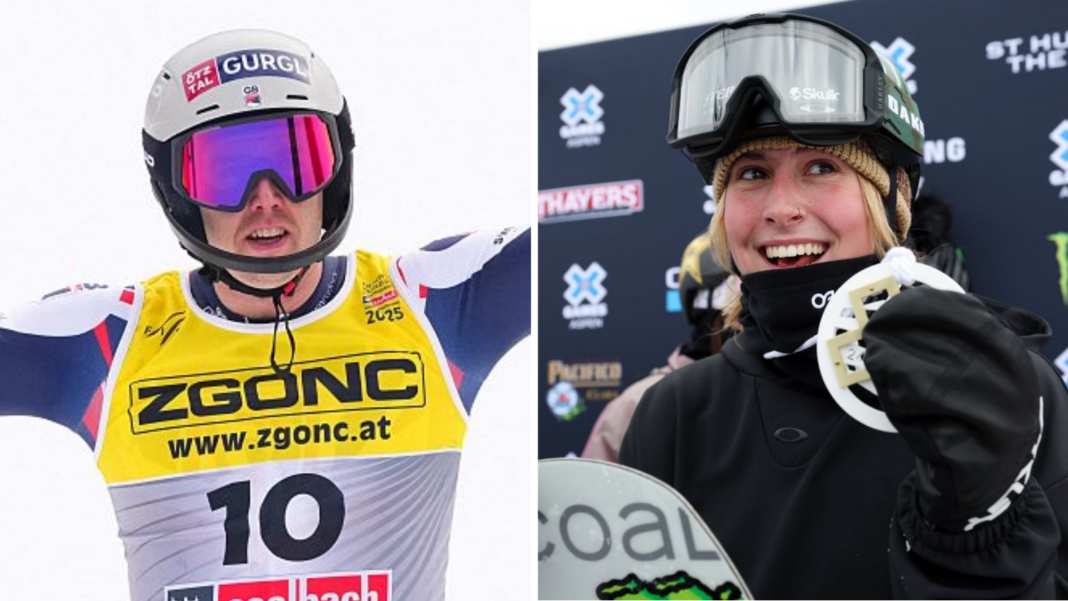 Ryding & Brookes in 20-strong GB snow squad for Winter Olympics