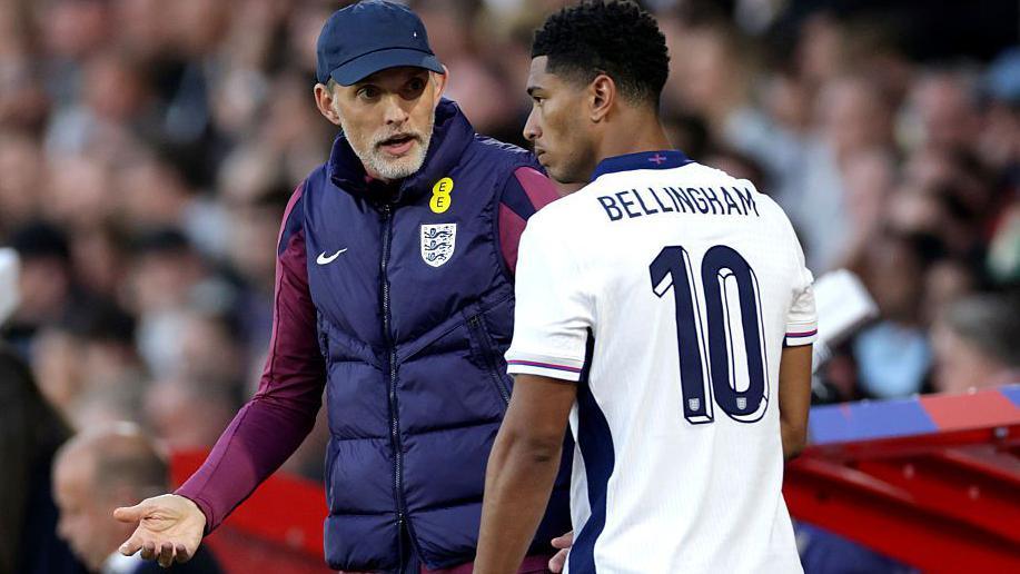 England head coach Thomas Tuchel caused a stir by leaving Jude Bellingham out of his last squad