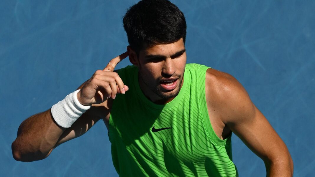 ‘I’m surprising myself’ – altered serve ‘important weapon’ for Alcaraz