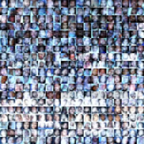 BBC Leaked photos are presented in a gridded face wall showing some of the photos sent to BBC Verify. The photos of dead victims show close up images of their blurred faces.