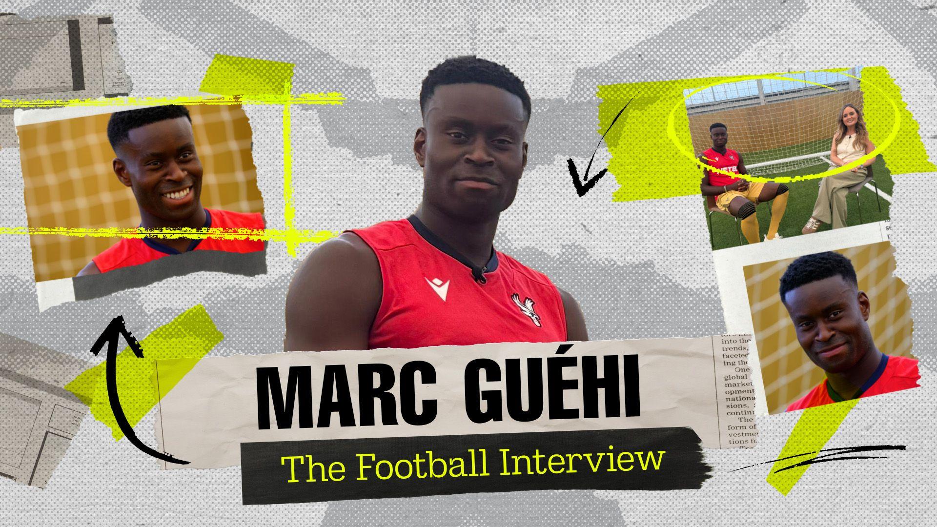 Marc Guehi football interview branding