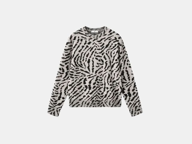 Image may contain: Clothing, Long Sleeve, Sleeve, Knitwear, Sweater, Sweatshirt, Hoodie, and Coat