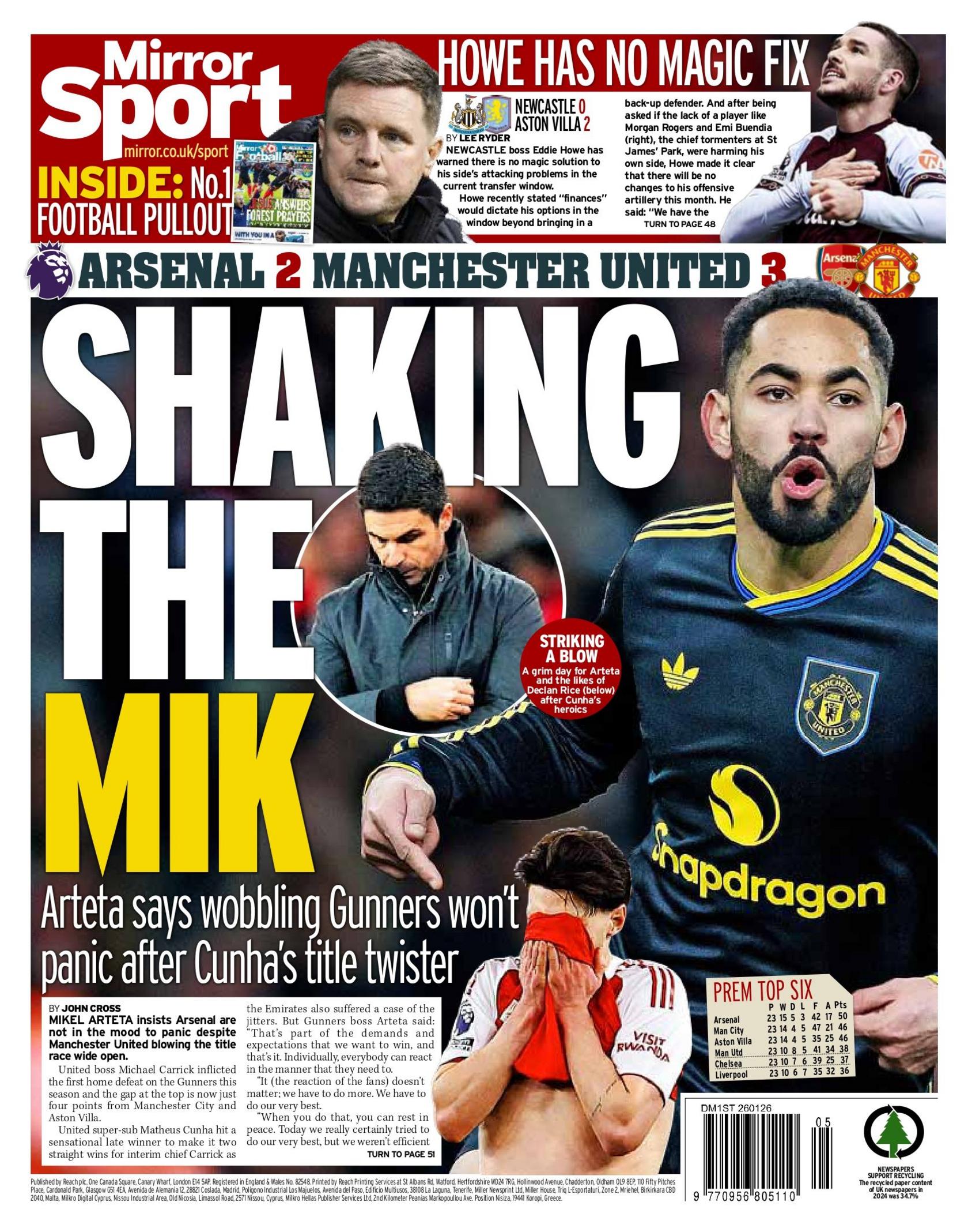 Mirror back page