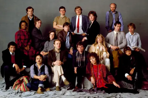 Snowdon/Trunk Archive Photo showing the 1983 Granta "Best of Young British Novelists" issue featured 20 influential authors, including Martin Amis, Julian Barnes, William Boyd, Kazuo Ishiguro, Ian McEwan, and Salman Rushdie, alongside Pat Barker, Buchi Emecheta, Maggie Gee, Adam Mars-Jones, Clive Sinclair, Graham Swift, Rose Tremain, AN Wilson, Ursula Bentley, Shiva Naipaul, Philip Norman, Christopher Priest, and Lisa de Ter&aacute;n, defining a generation of British fiction.