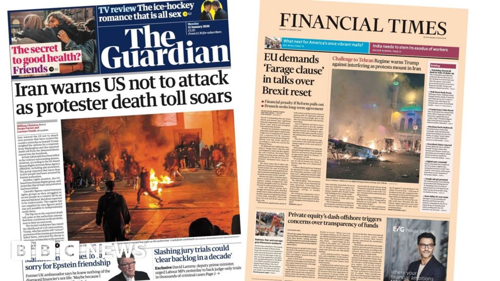 The Papers: ‘Protester death toll soars’ and ‘EU demands “Farage clause”‘