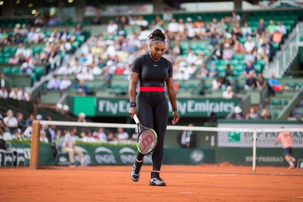 Serena Williams at the 2018 French Open