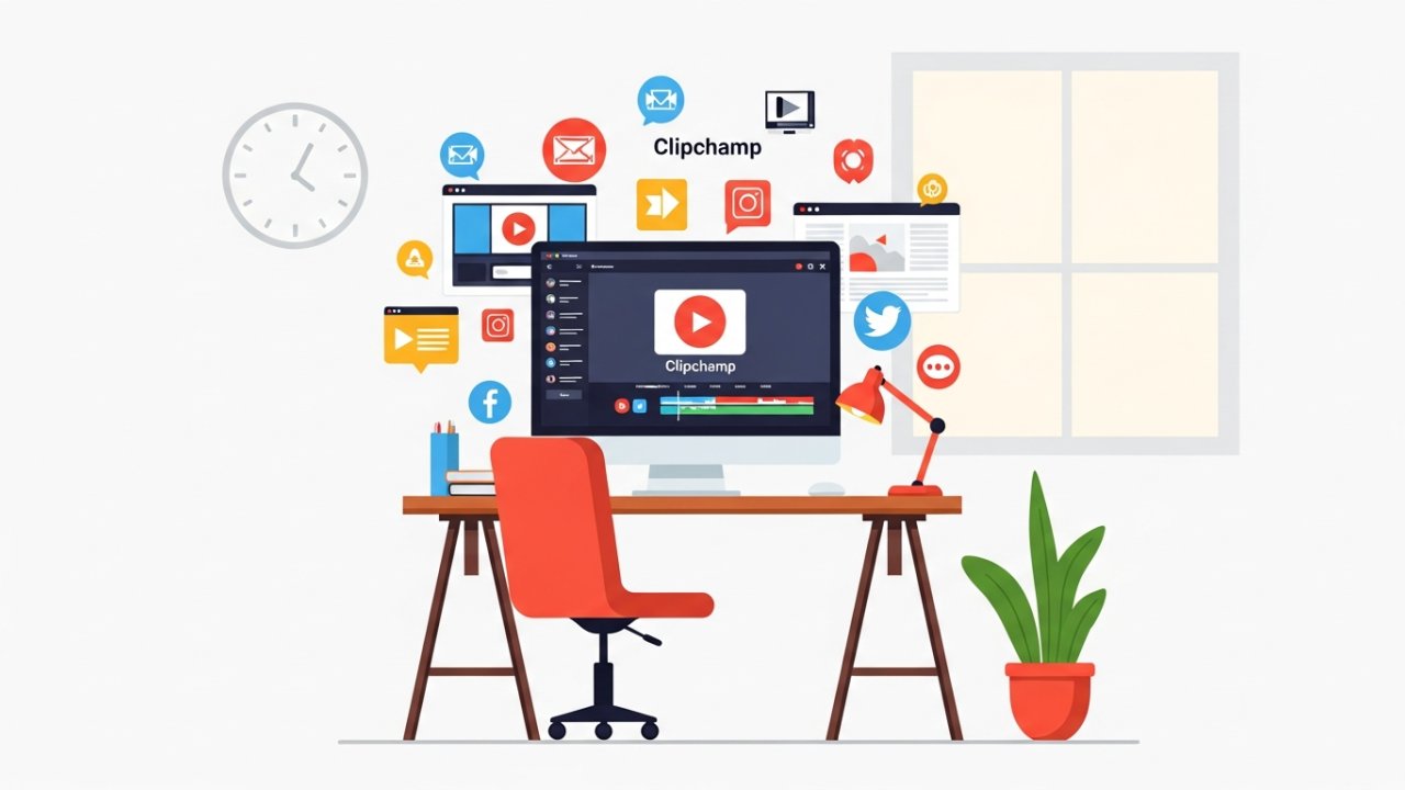 Clipchamp: Template-Based Social Media Editor