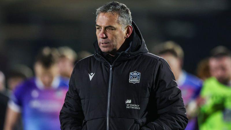 Glasgow Warriors head coach Franco Smith