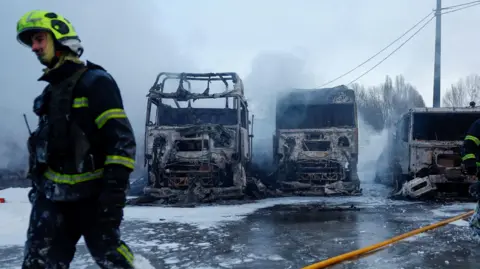 Ukraine condemns ‘brutal’ Russian strikes as second day of peace talks ends