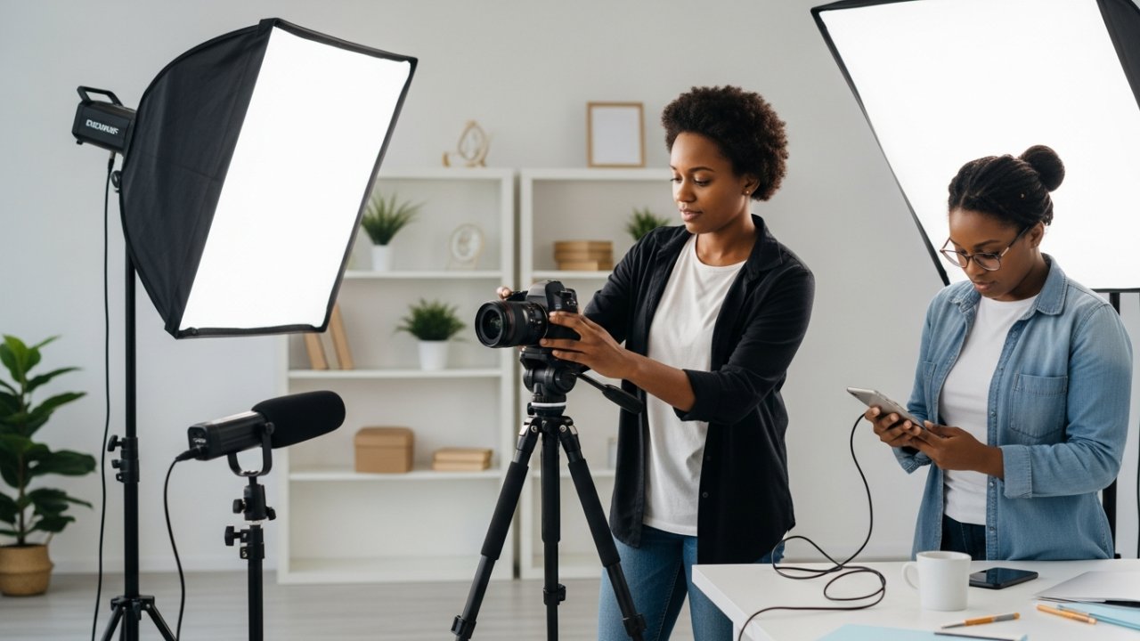 Ensure Good Lighting and Audio Quality