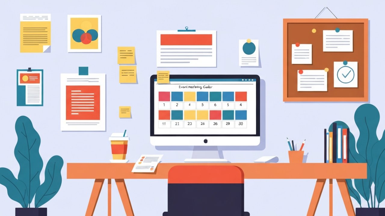 Event Marketing Calendar Template