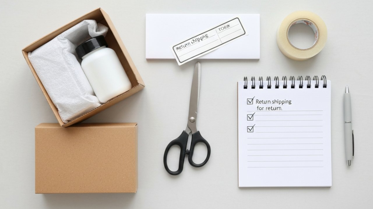 Preparing the Item for Return