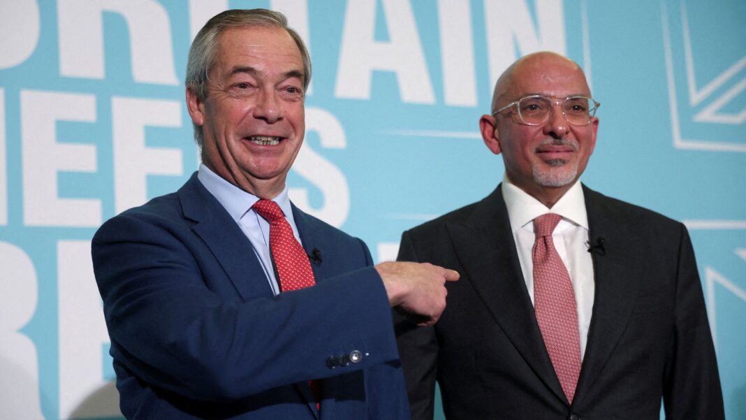 Ex-Tory chancellor Nadhim Zahawi latest Conservative to jump ship to Reform UK