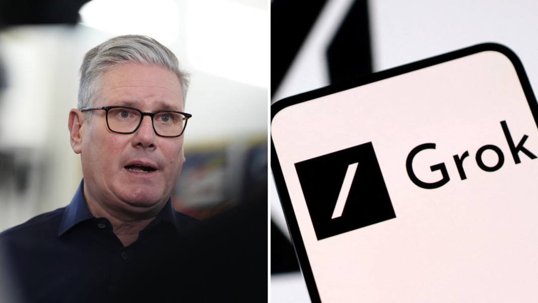 ‘Get a grip’ on Grok, Starmer tells X after AI tool is used for child sex images