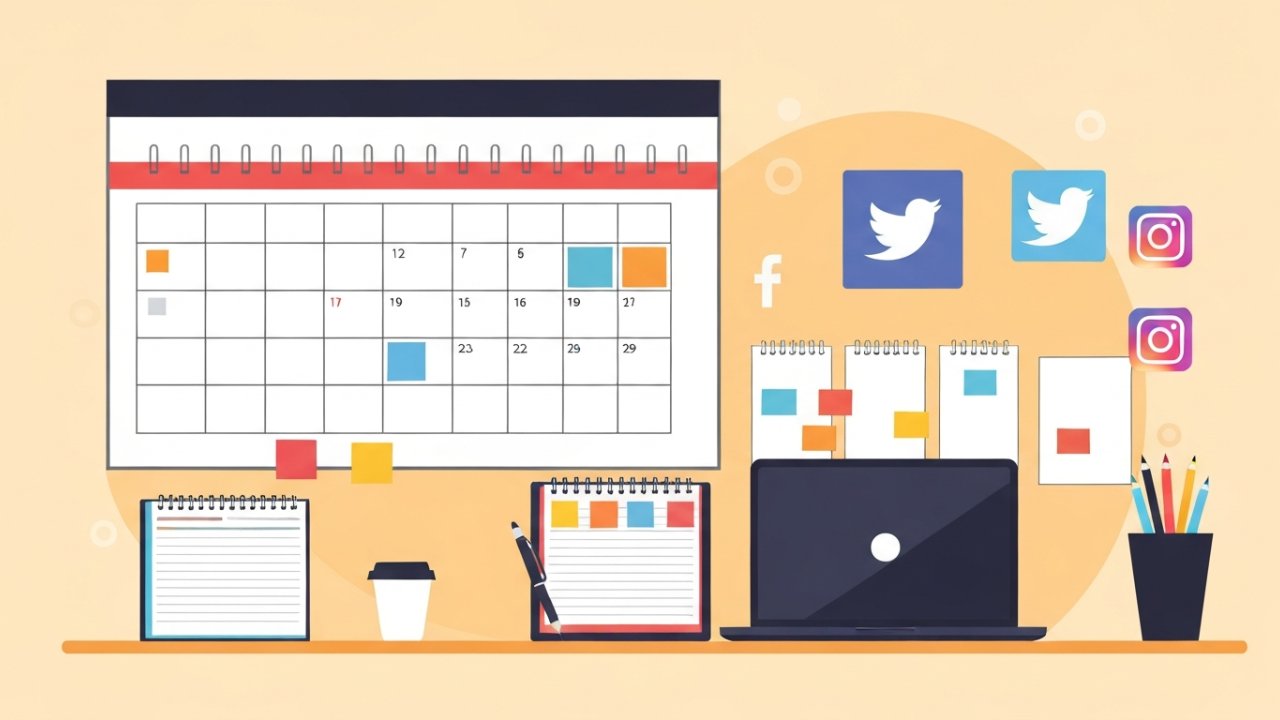 Social Media Calendar Template