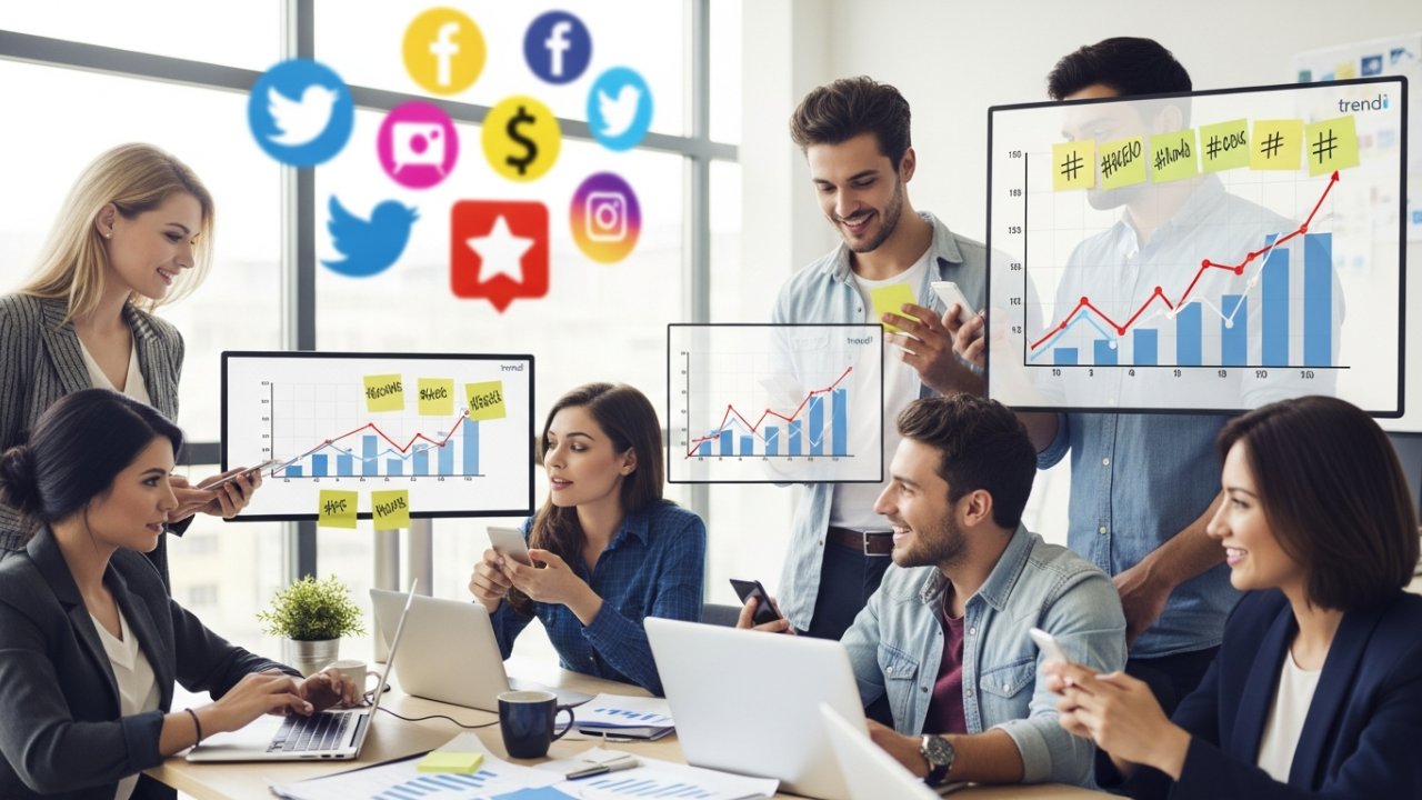 Utilize Hashtags and Trends