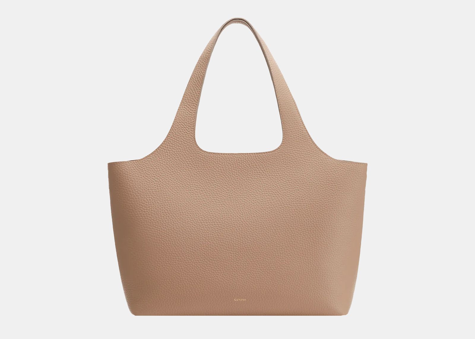 light tan leather bag