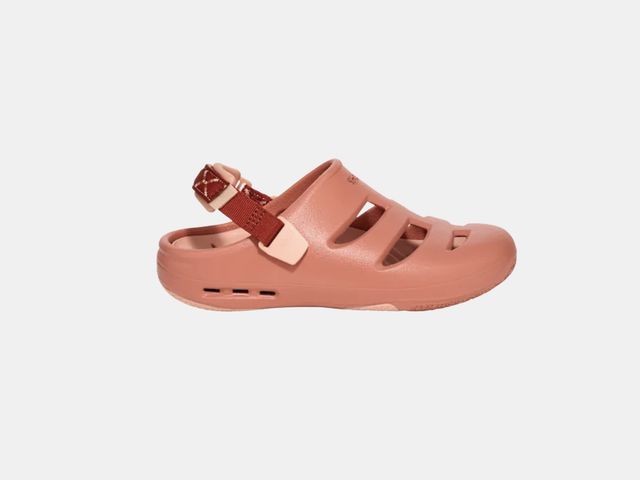 Image may contain: Clothing, Footwear, Sandal, and Shoe