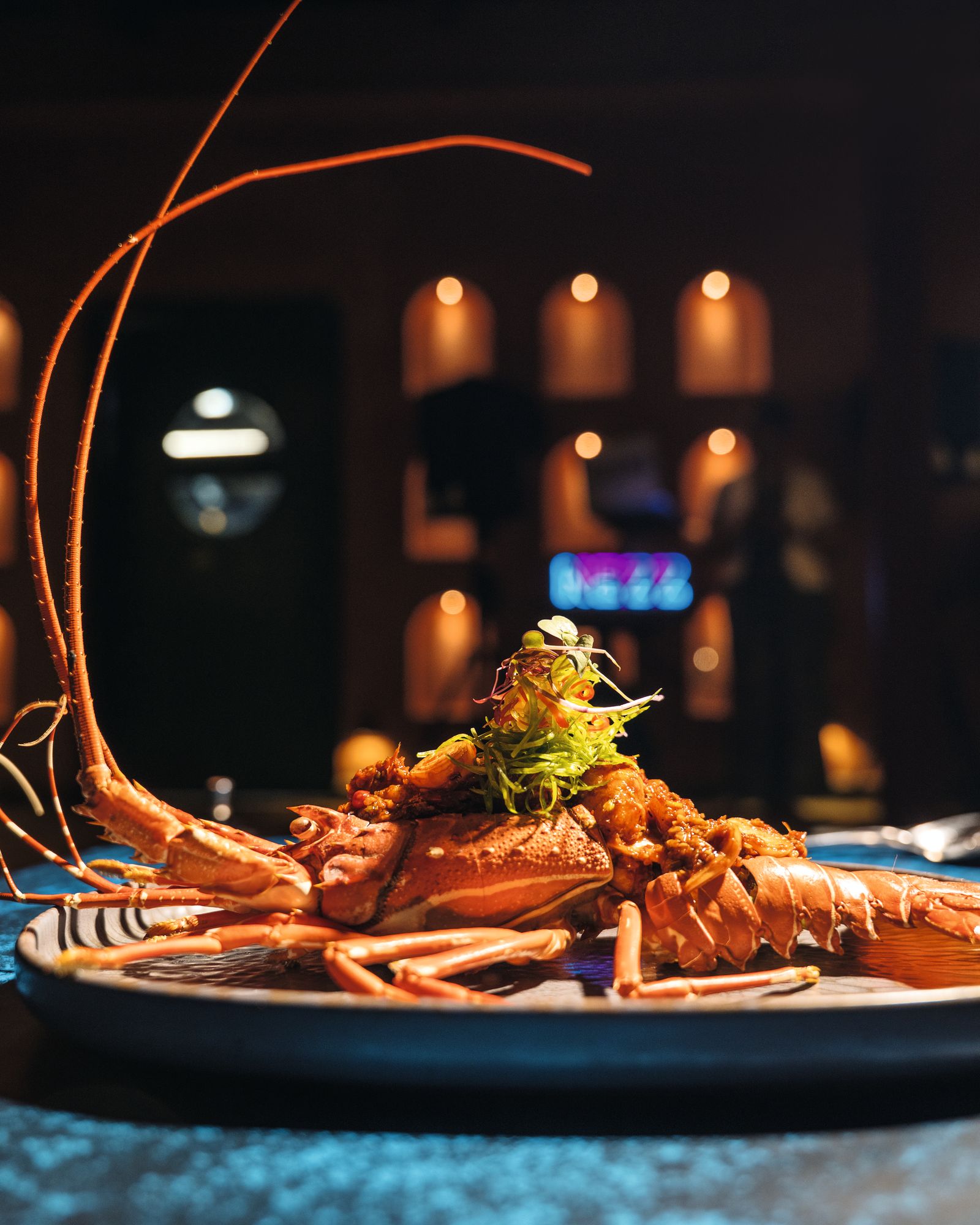 Image may contain Food Food Presentation Seafood Animal Invertebrate Lobster and Sea Life