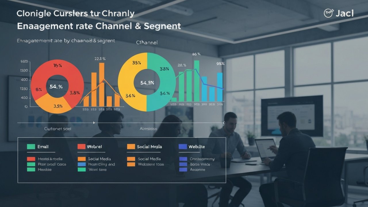 Engagement Rate by Channel and Segment