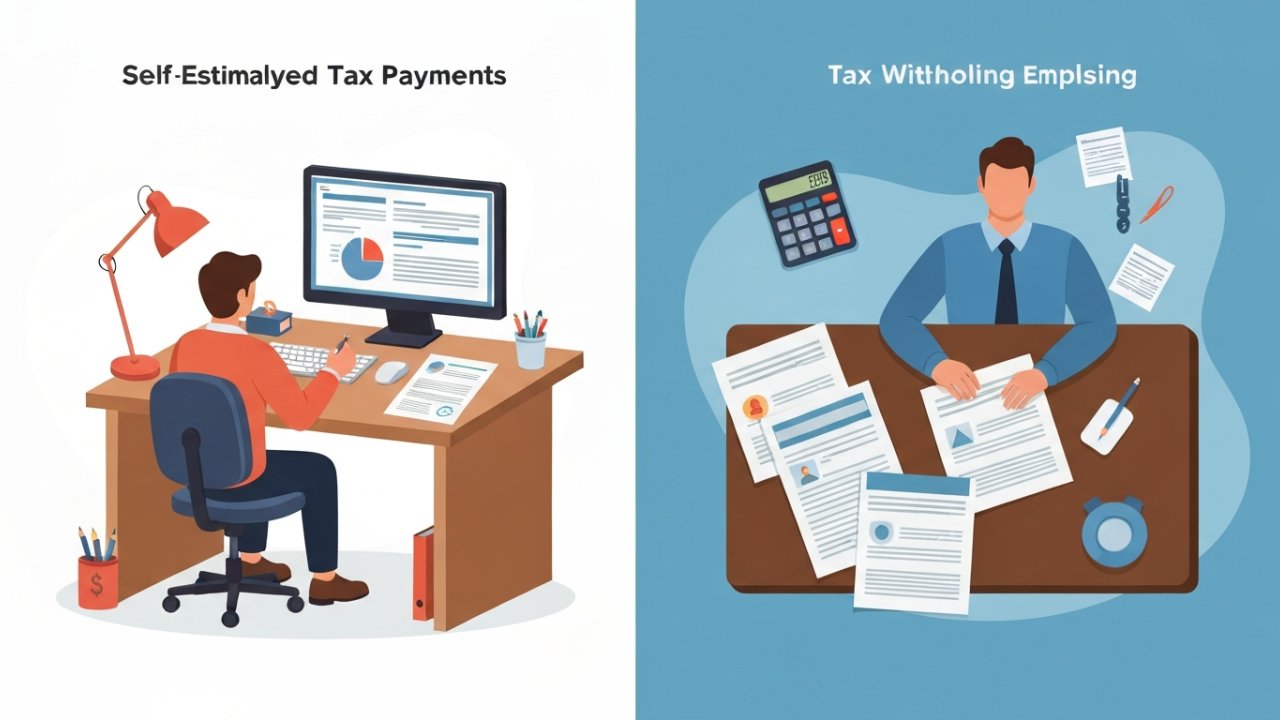 Estimated Tax Payments vs. Withholding