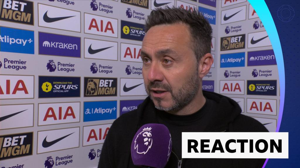 Tottenham players good enough to stay up – De Zerbi Tottenham players good enough to stay up – De Zerbi