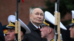Putin denounces Nato at scaled back Victory Day parade Putin denounces Nato at scaled back Victory Day parade