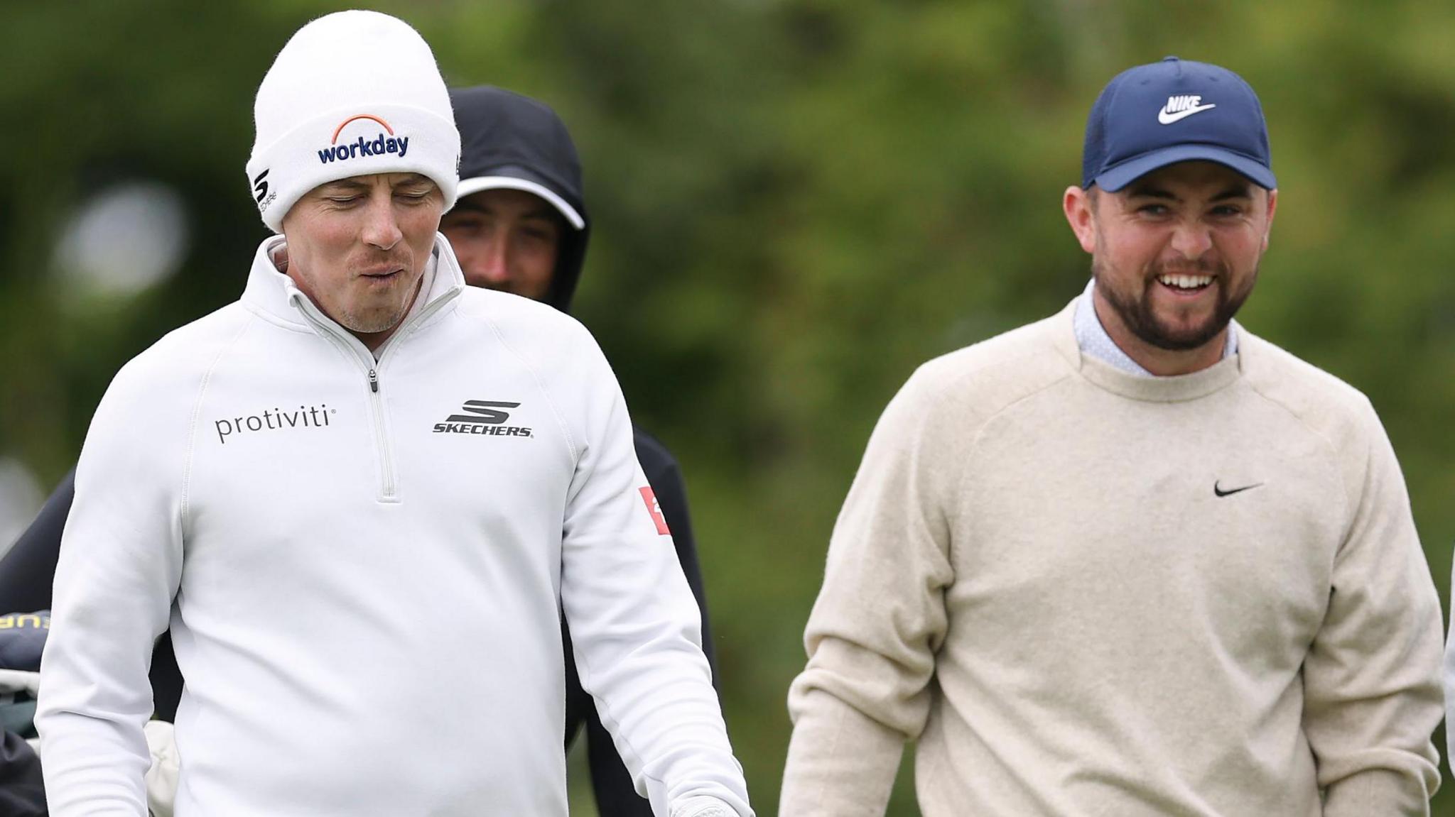 Matt and Alex Fitzpatrick at the Zurich Classic of New Orleans