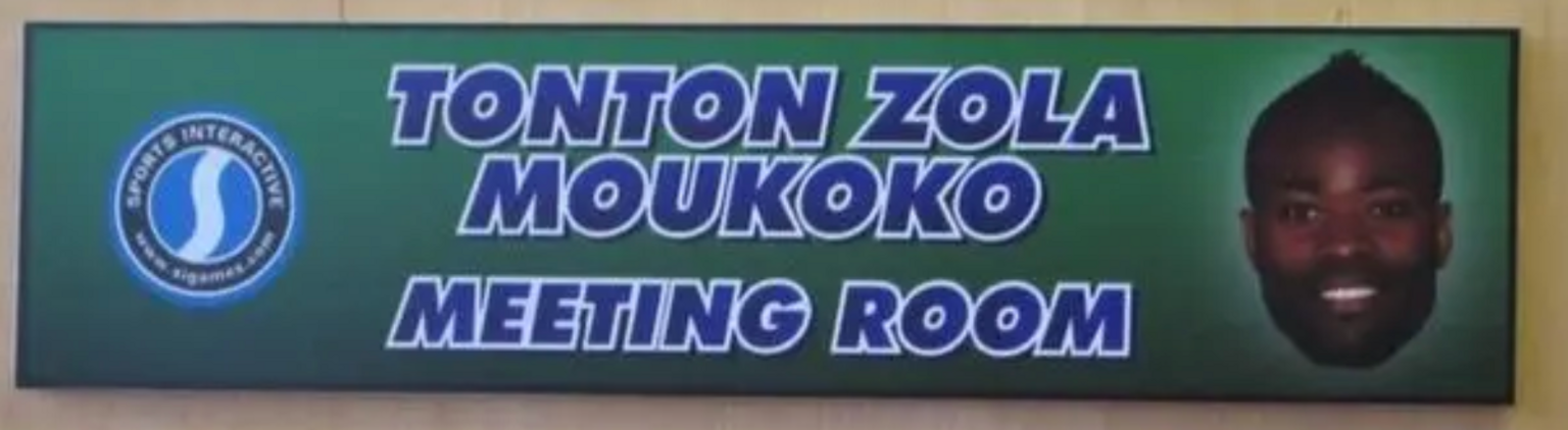 Tonton Zola Moukoko meeting room