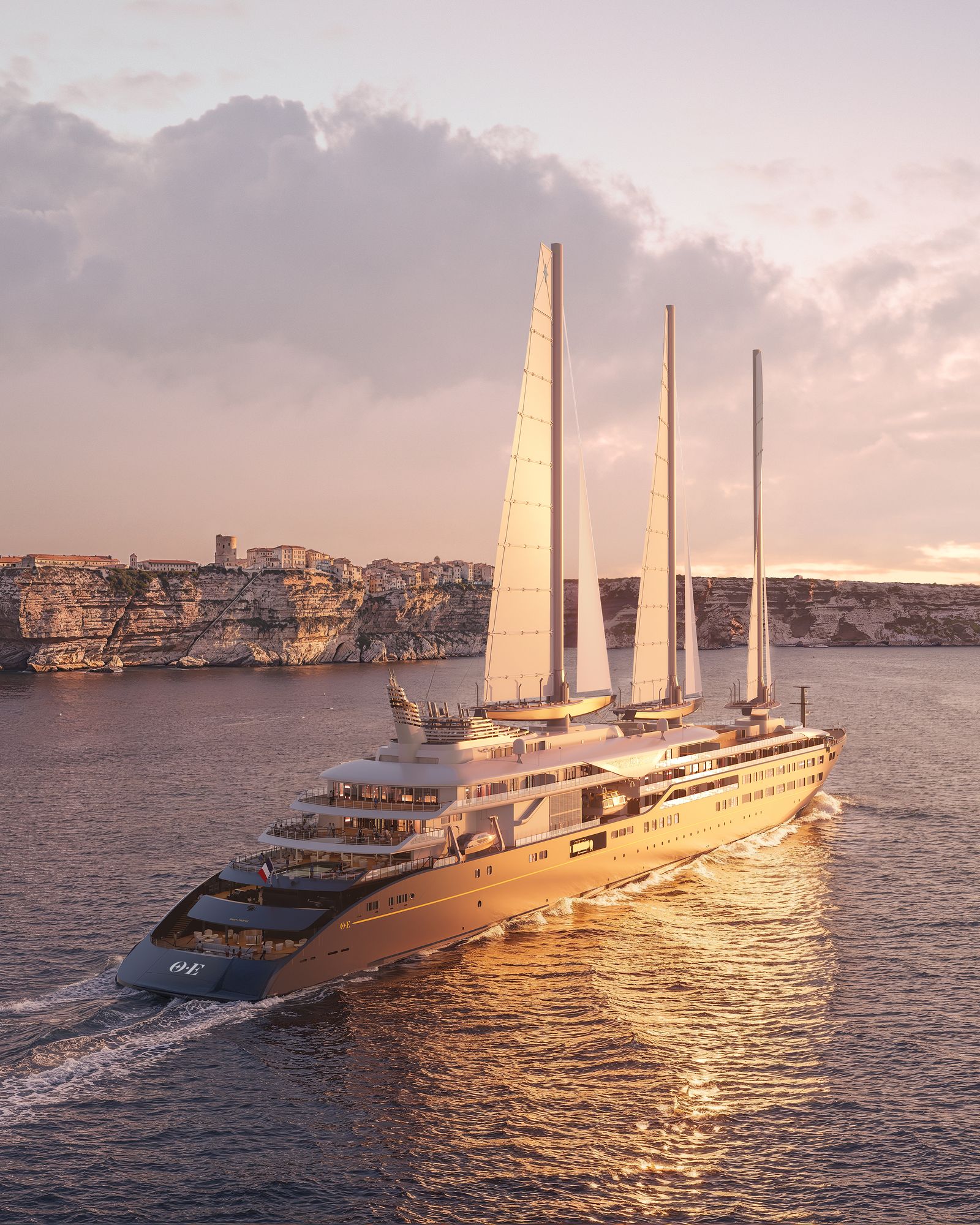 Image may contain Transportation Vehicle Yacht Boat Boating Leisure Activities Sport Water and Water Sports