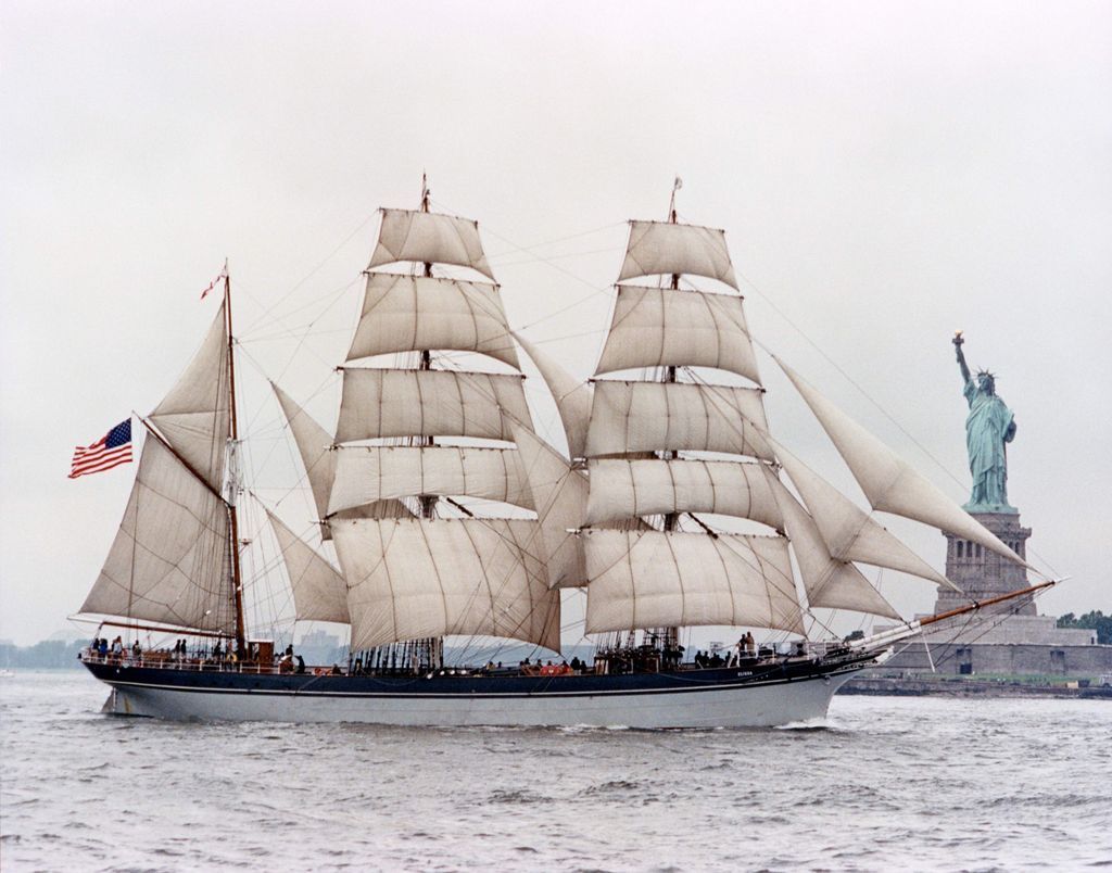 Image may contain Boat Sailboat Transportation Vehicle Yacht Watercraft and Person