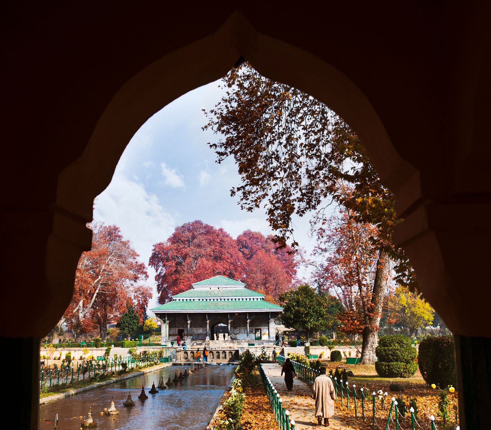Image may contain Architecture Building Autumn and Person