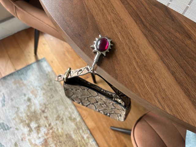 Courtney Kinnare purse hook 2
