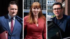 The potential challengers to Keir Starmer The potential challengers to Keir Starmer