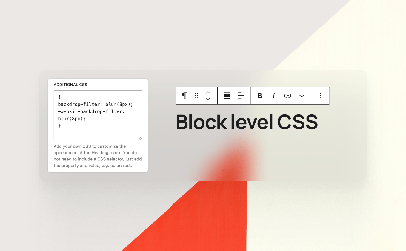 Block Level CSS Illustration
